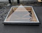 Thermoformed Acrylic Pyramid Skylight with PVC curb frame