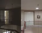 Before and After Comparison of a Solar Tunnel