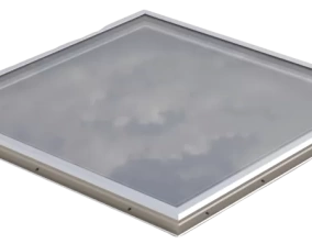 Glass Skylight with Frost Free Curb Frame