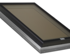 Glass Skylight with Aluminum Self Flashing Flange