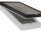 Operable Glass Venting Skylight with PVC Self Flashing Flange