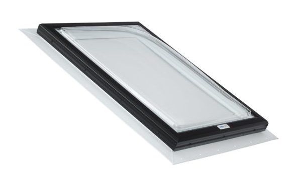 Clear Acrylic Dome skylight with PVC self flashing flange