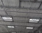 Interior View of Commercial Acrylic Dome Skylights With Aluminum Curbs