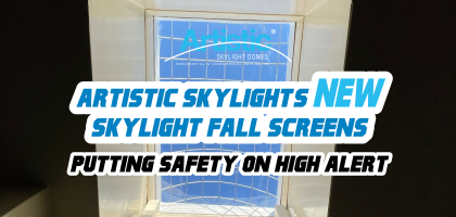 Model FPS-FS Skylight Fall Screen