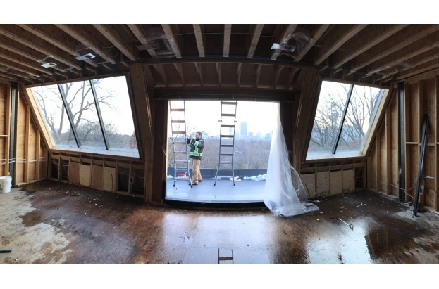 interior glass skylight image