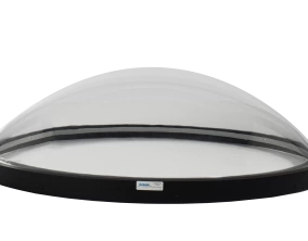 curb mounted circular skylight.
