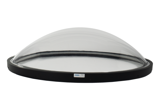 curb mounted circular skylight.