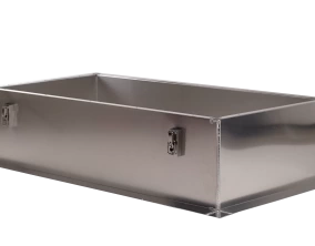 aluminum curb with a removable commercial skylight