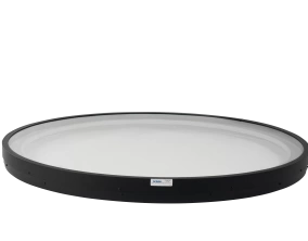 glass circular curbmount skylight