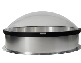 circular skylight with aluminum curb