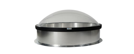 circular skylight with aluminum curb