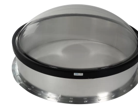 circular skylight with aluminum curb