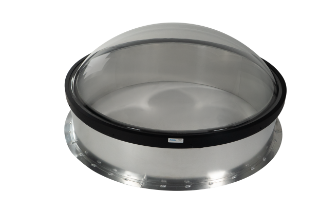 circular skylight with aluminum curb