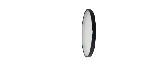 circular glass wall mount skylight