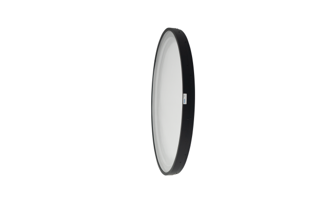 circular glass wall mount skylight