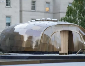 operable venting circular skylight with aluminum curb