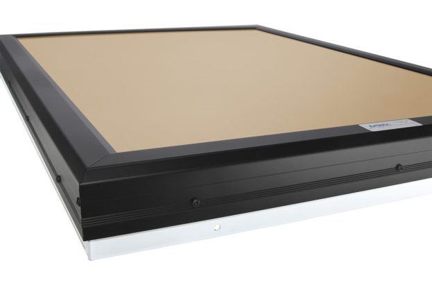 bronze glass skylight with pvc frame