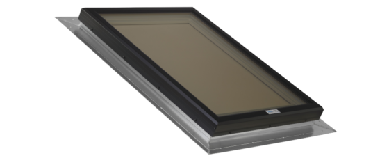 Glass Skylight with Aluminum Self Flashing Flange