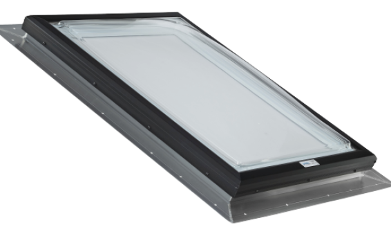 Self Flashing Acrylic Dome Skylight with Aluminum Flange
