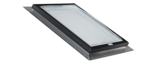 Self Flashing Acrylic Dome Skylight with Aluminum Flange