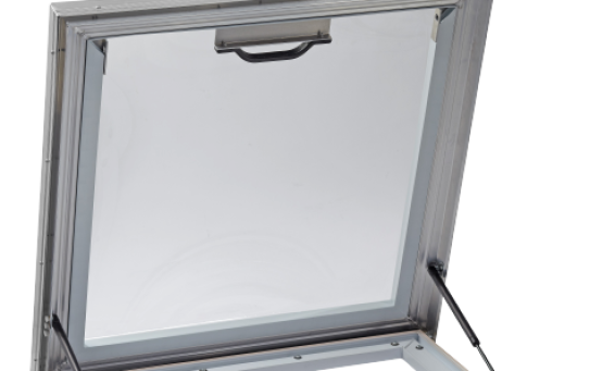 Opened Access Hatch Skylight