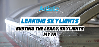 A skylight can be an ideal home accent or a refreshing office feature